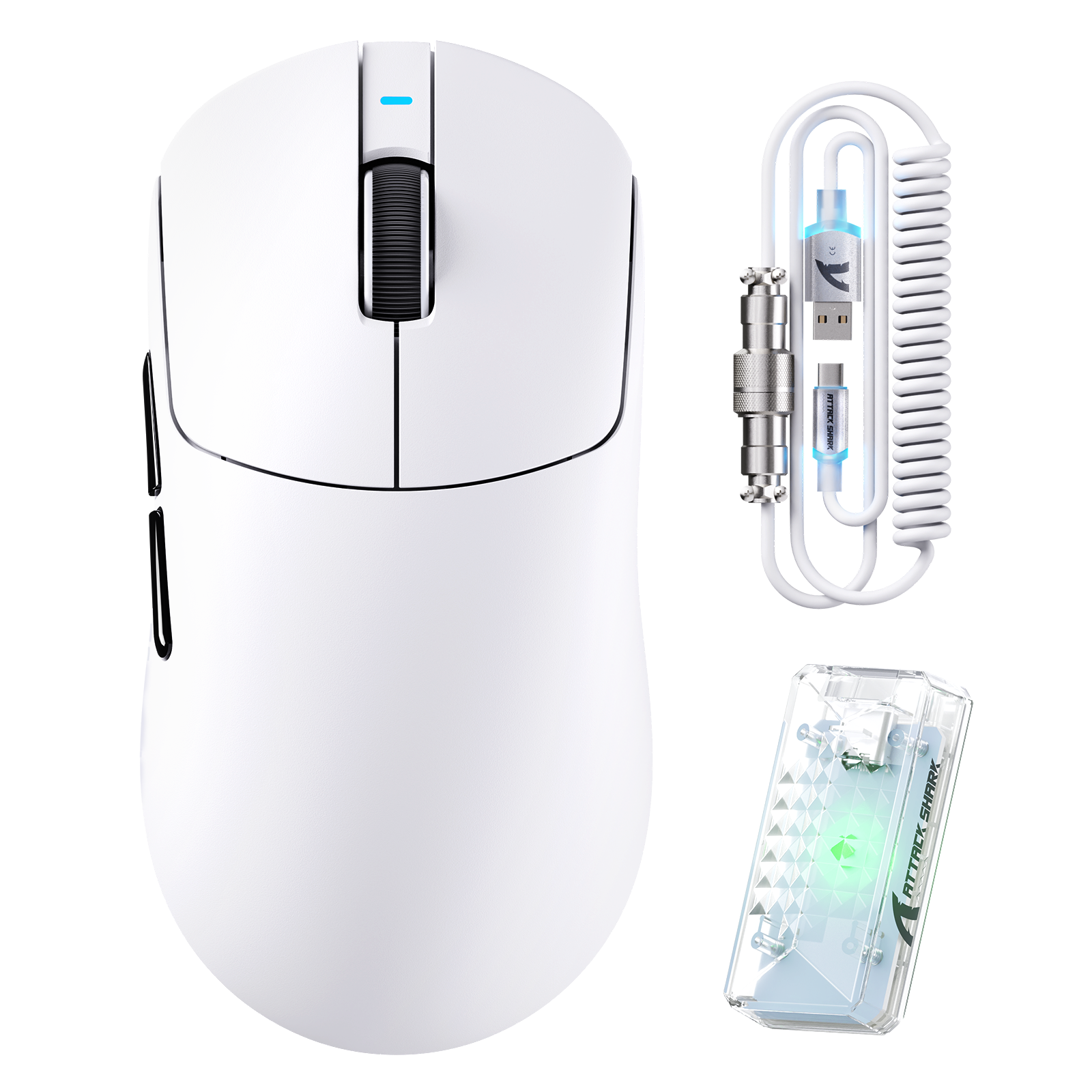 Ratón para juegos inalámbrico ATTACK SHARK X8 Ultra 8KHz con cable C06 Ultra