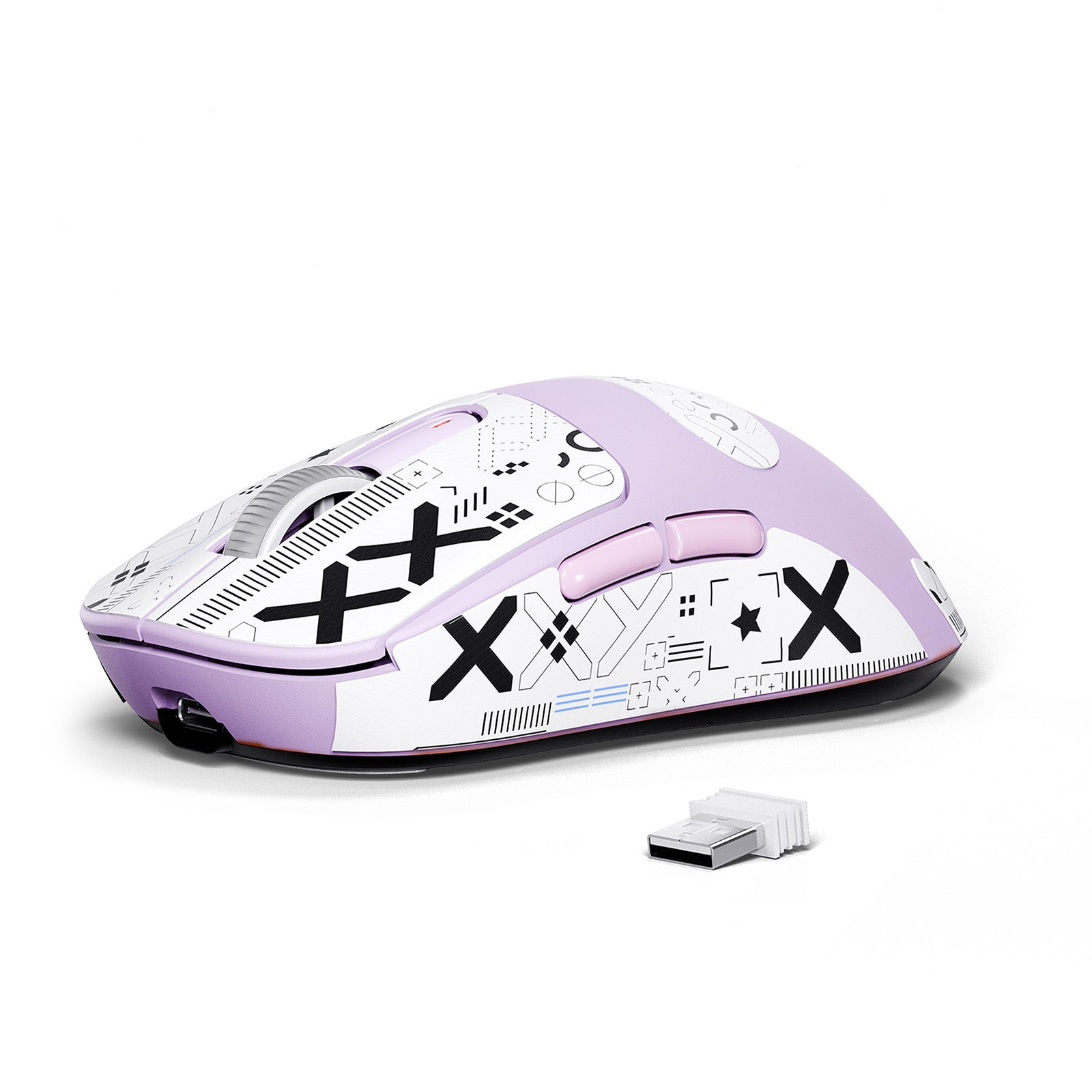 Ratón para juegos inalámbrico ATTACK SHARK X3 PAW3395 Superligero